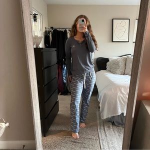 Calvin Klein Blue Pajama Set